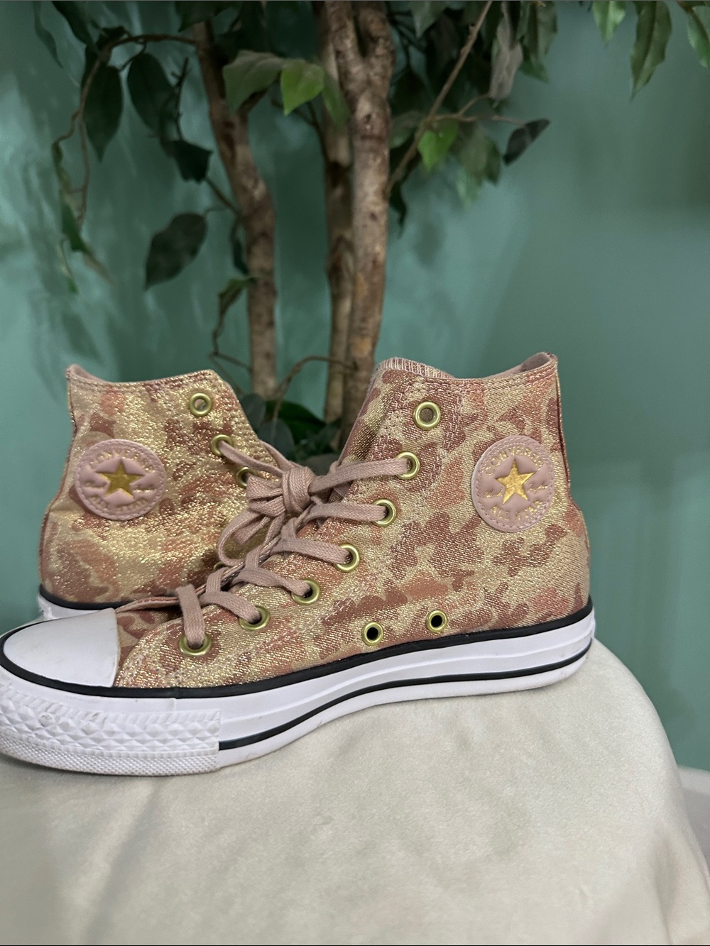 Converse Chuck Taylor All Star High Top - Metallic Lurex Camo